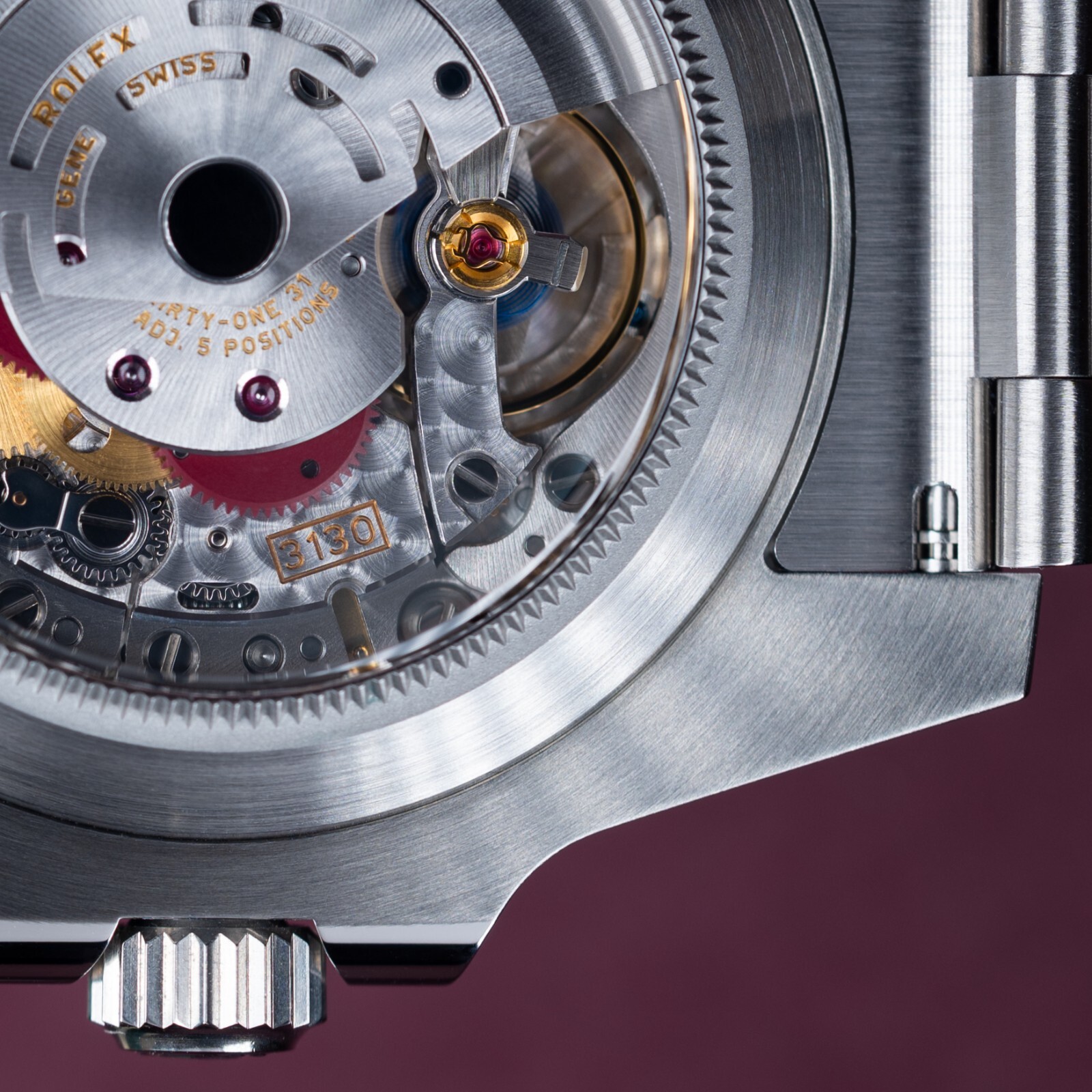 Slim Sapphire Exhibition Caseback For Rolex Submariner and Submariner Date
