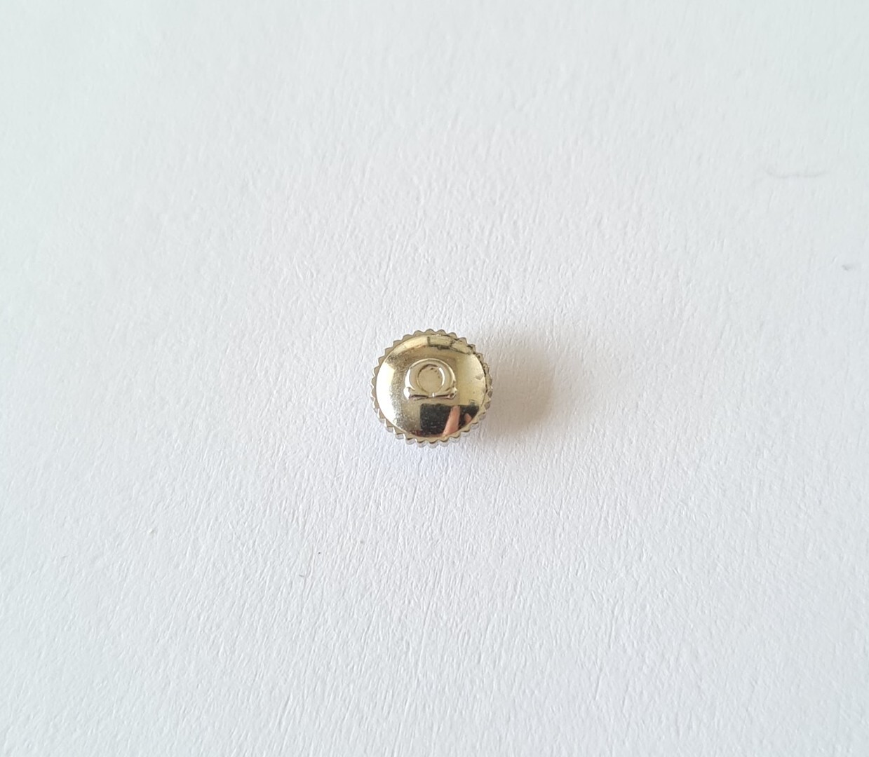 Omega Watch Crown Stainless Steel Dia 5.30mm Height 1.90mm Tap 9 Genuine Swiss