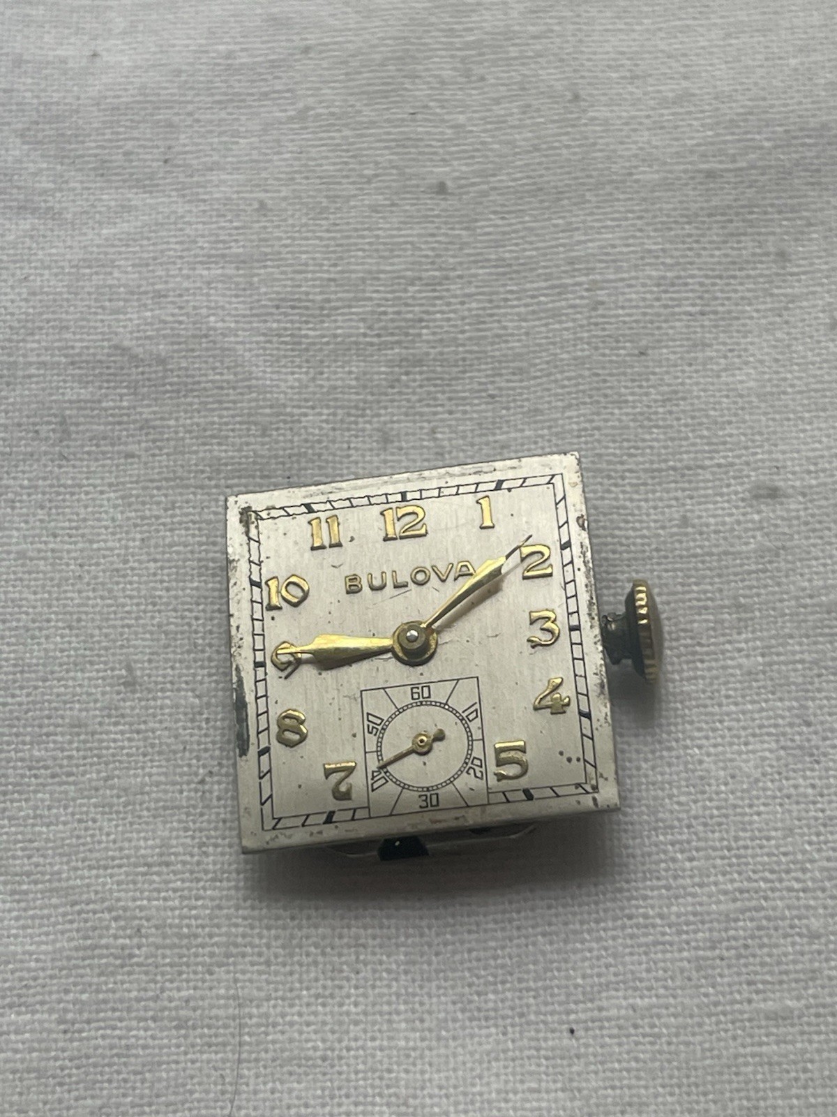 Bulova 8AH – movement for mens watch AS IS, lot 0806