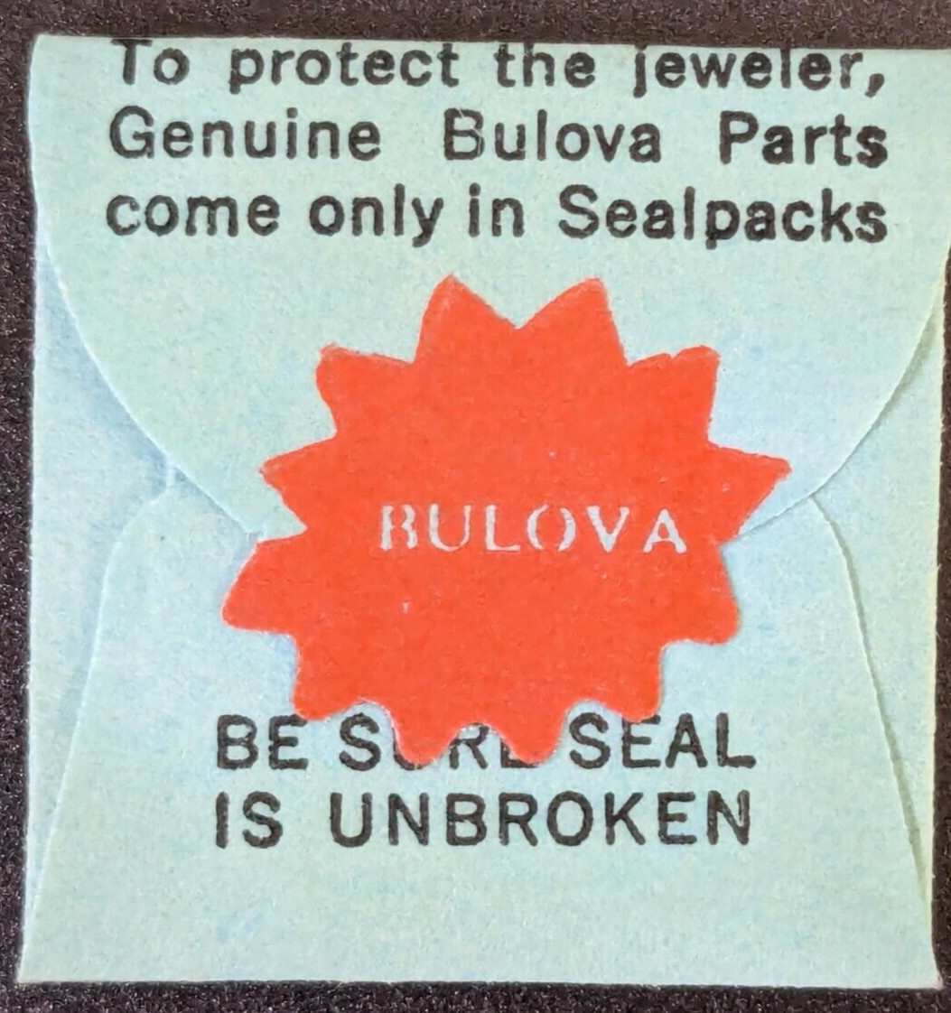 NOS Genuine Bulova 5AB GM 8 – Watch Set of Min/Hr Hands #63/64 – Gold – Modern