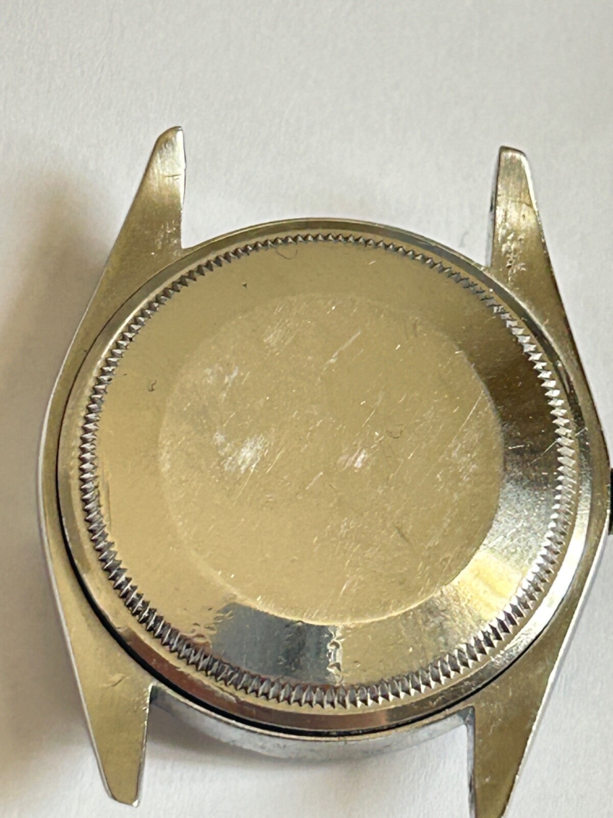Vintage Rolex men Oyster Date Perpetual steel case Ref 1500 without bezel