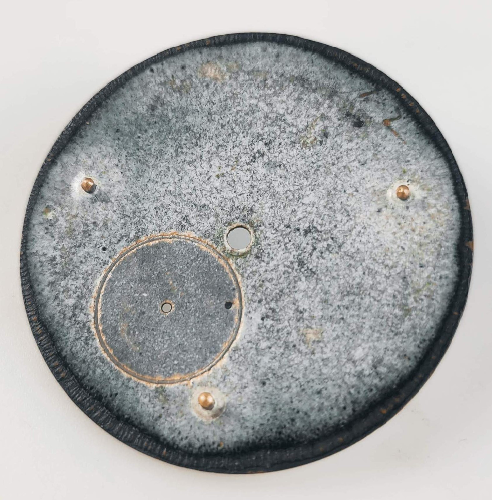 Vintage IWC Schaffhausen Pocket Watch Enamel Dial – 49mm – Authentic Parts