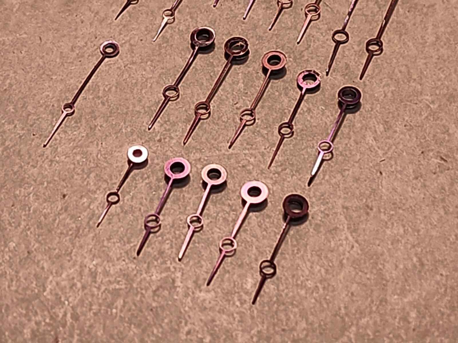 Lot Of American Pocket Watch Plum Moon Hour Hands