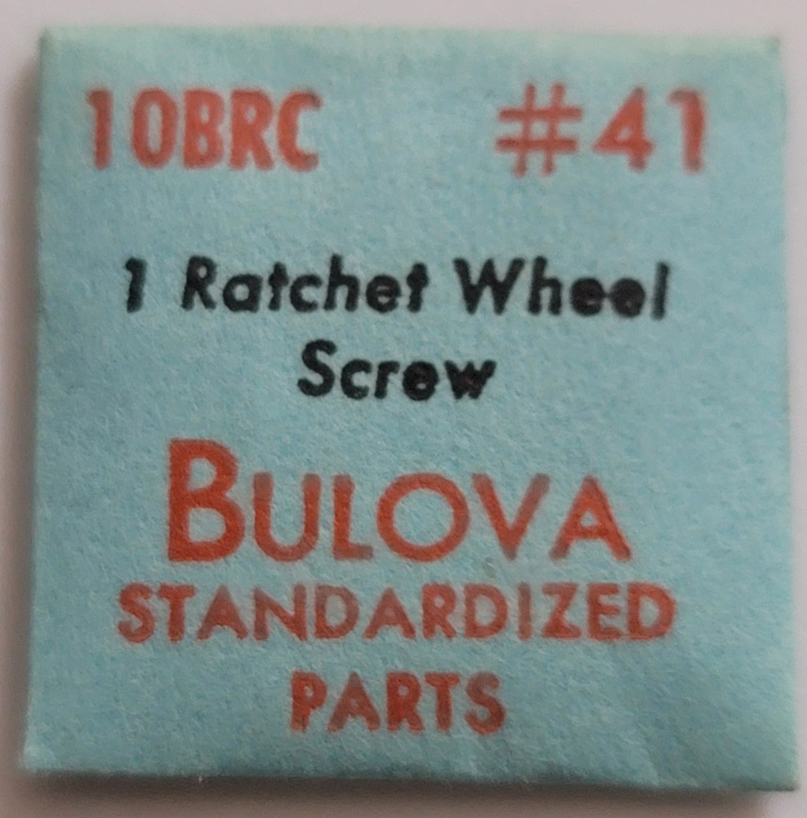 SB3: Genuine Bulova Watch Parts | Calibers 6AH-11AC | Ratchet Wheel Screw #41