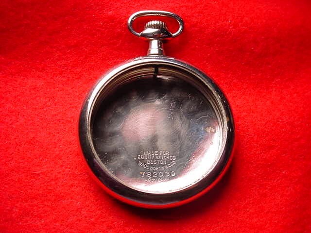 16 SIZE NICKEL OPEN FACE WADSWORTH WATCH CASE CO STEM SET WATCH CASE! #232
