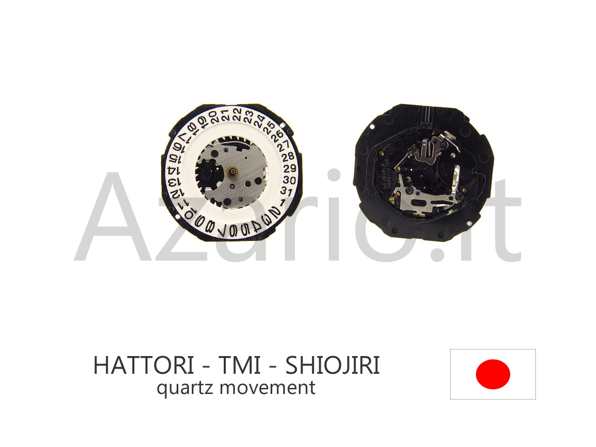 Movimento quarzo Hattori PC32 Shiojiri TMI Seiko movement quartz watch Japan