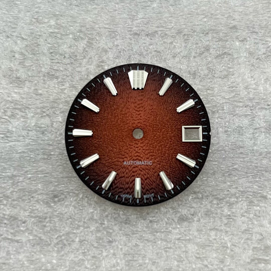 NH35 Dial 28.5mm Fine Pattern No Luminous for NH35 Movement Watch Parts