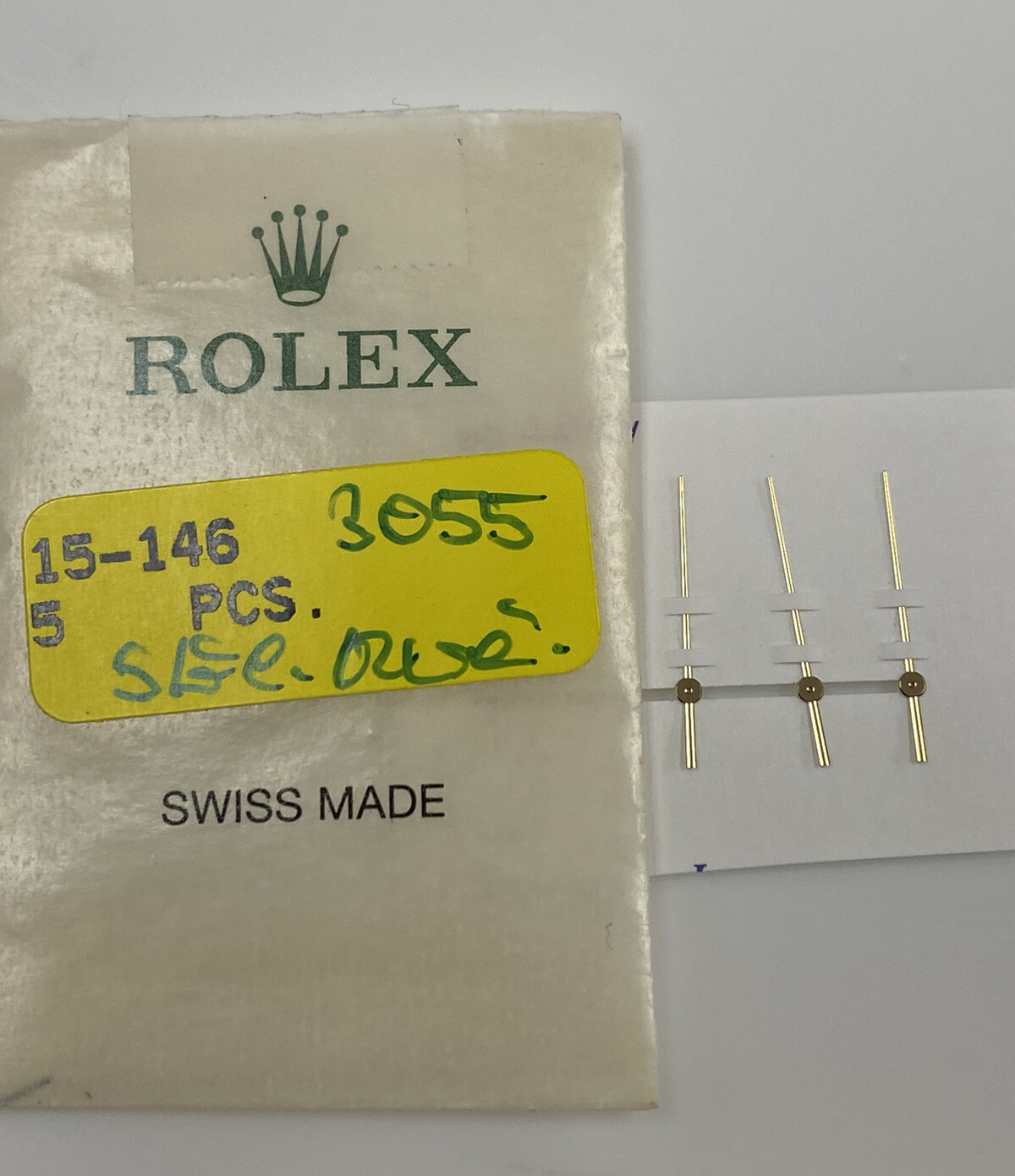 Genuine Rolex 16013 16233 18038 18238 Cal. 3035/3135 Gold Second Hand 15-146
