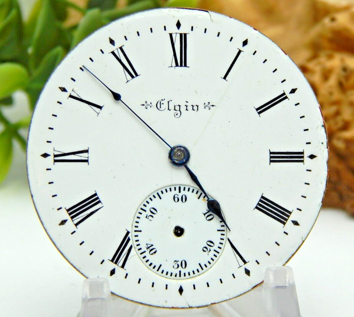 Antique Pocket watch movement Elgin grade 220 M6 16 size 15 jewel circa 1901