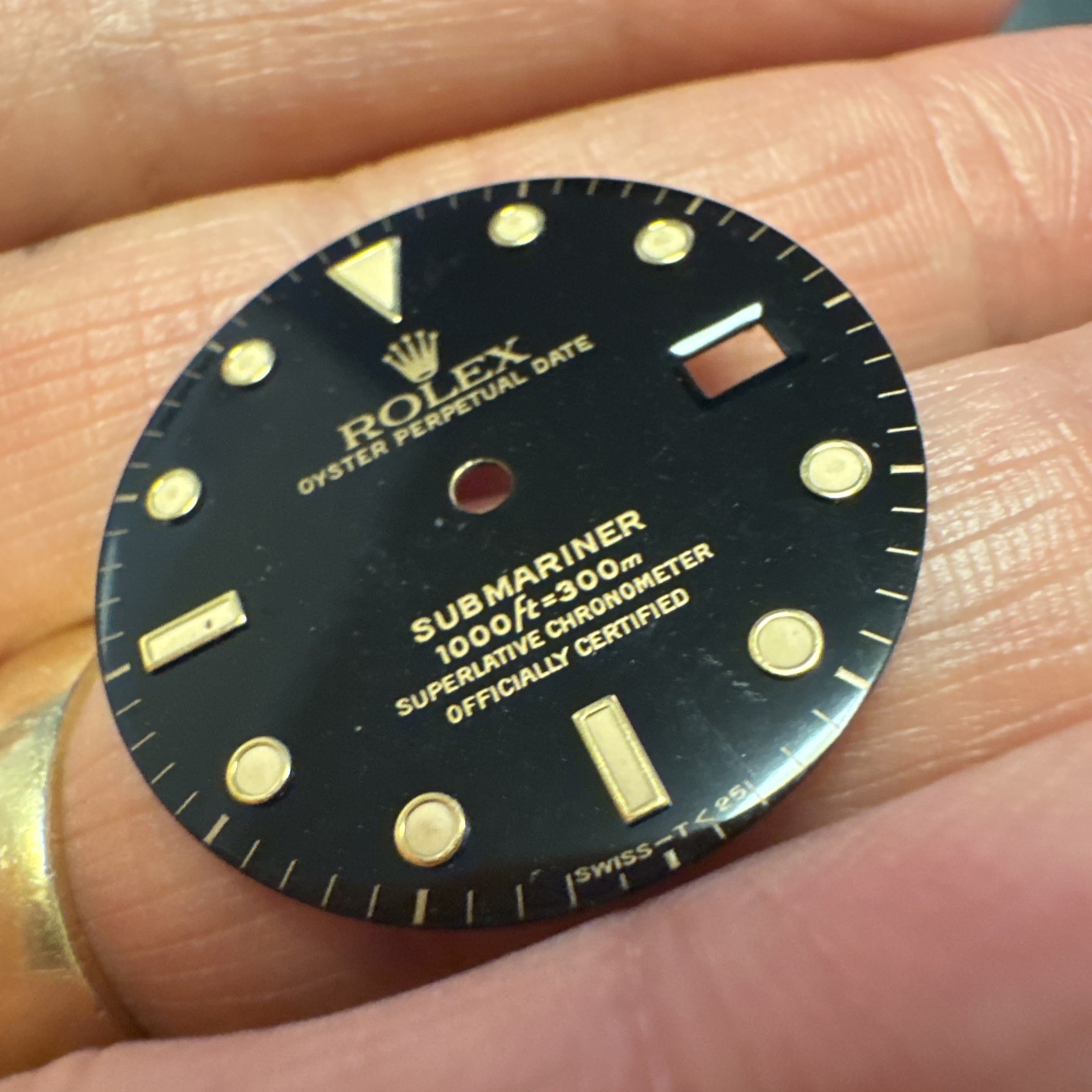 Original Rare Rolex Oyster Submariner 16618 16613 dial excellent condition (S5)