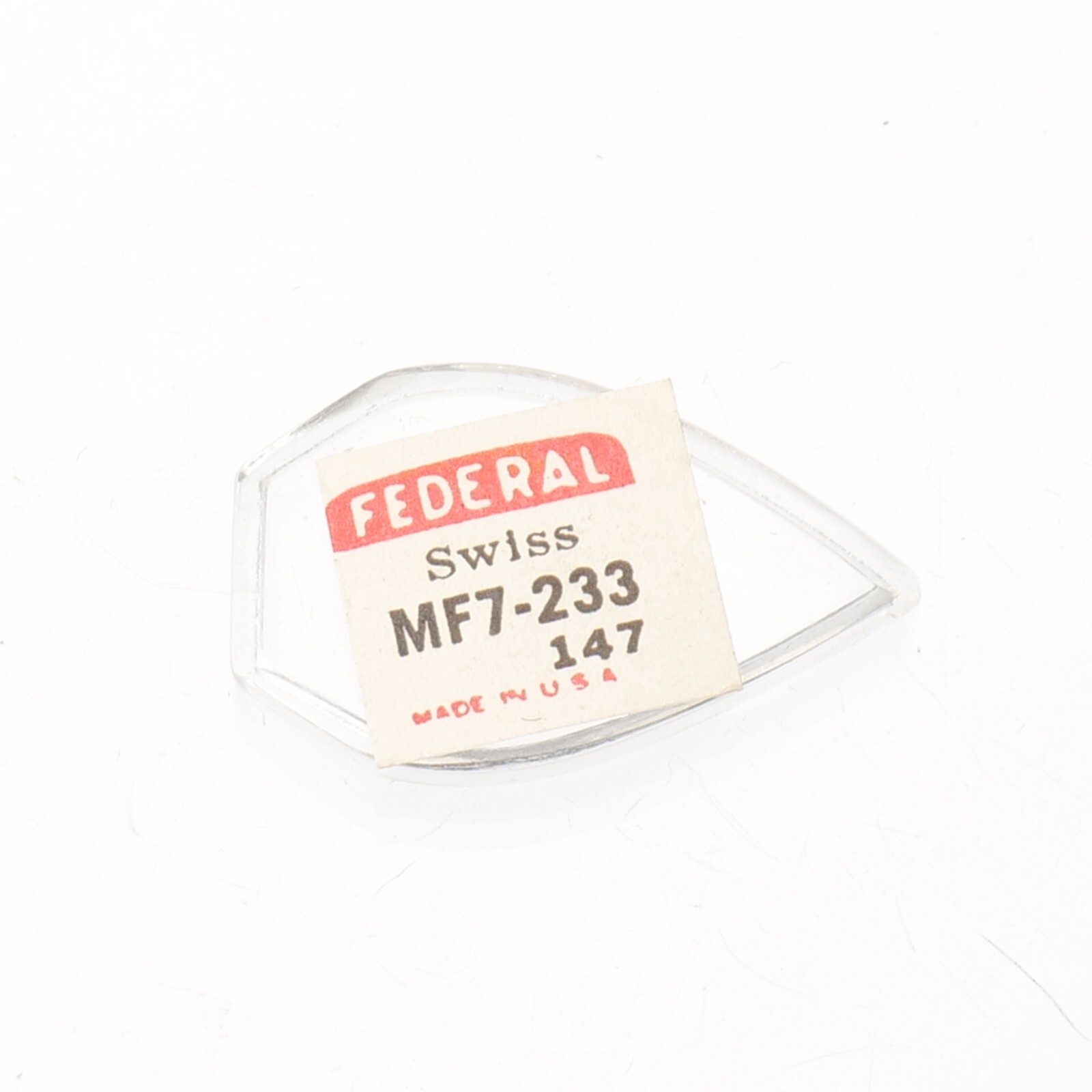 Swiss MF7-223 Federal Glass Watch Crystal Vintage Made In USA (MFCrystal)
