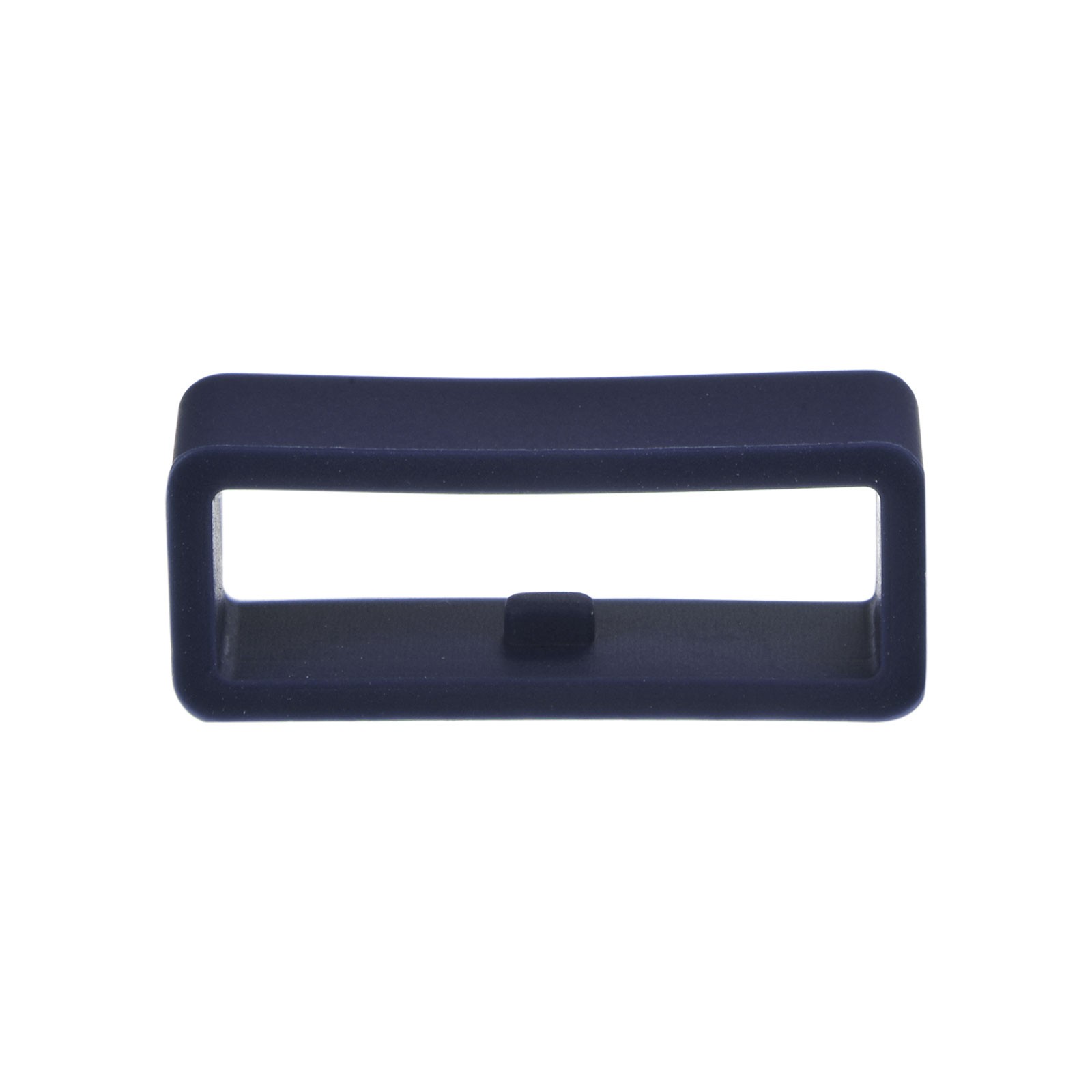 6pcs Watch Strap Loop Fastener Rings 22mm Rubber Watch Holder Keeper Blue