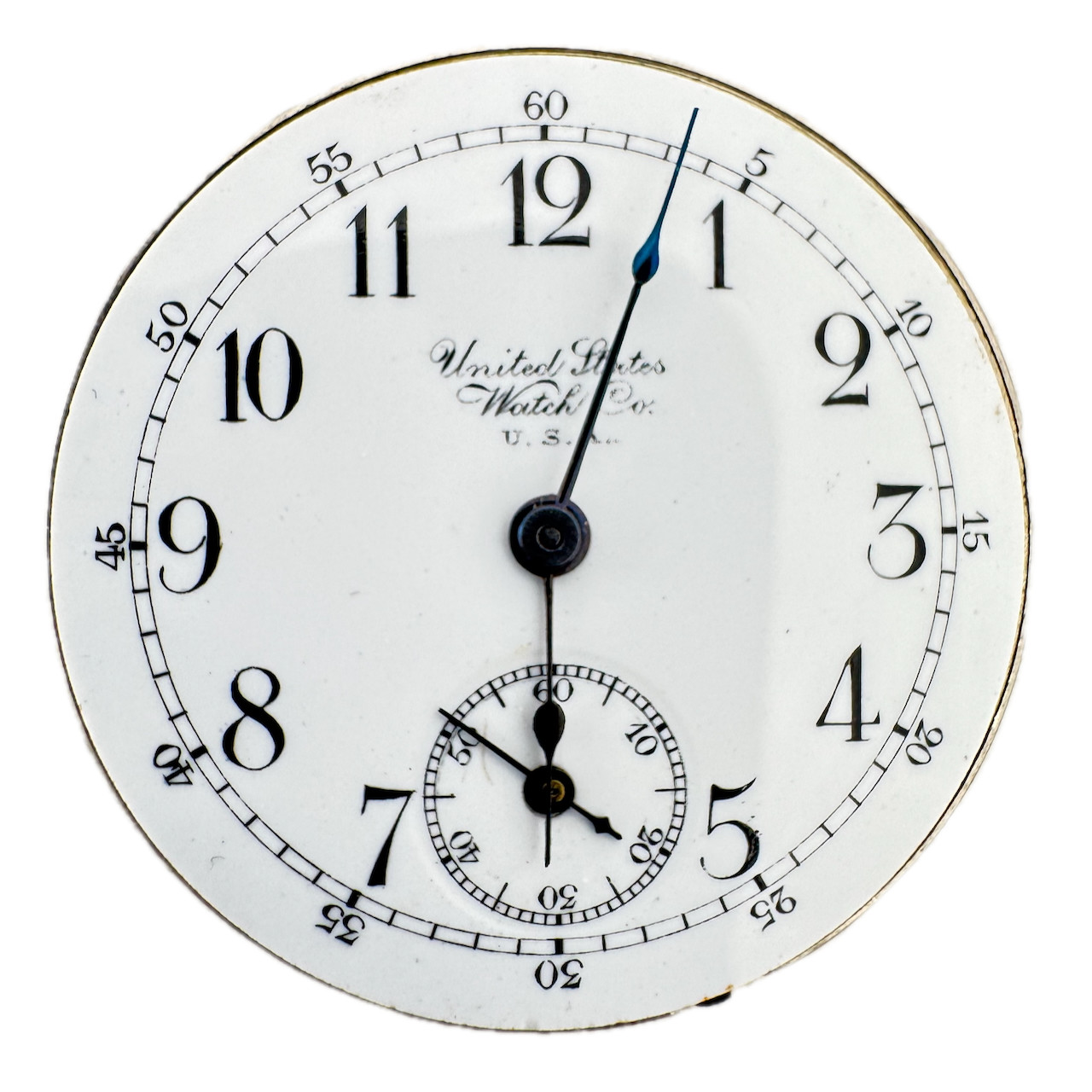 Antique 0s 1875 Waltham 15j Hunter Pocket Watch Movement Amn. Watch Co. USA