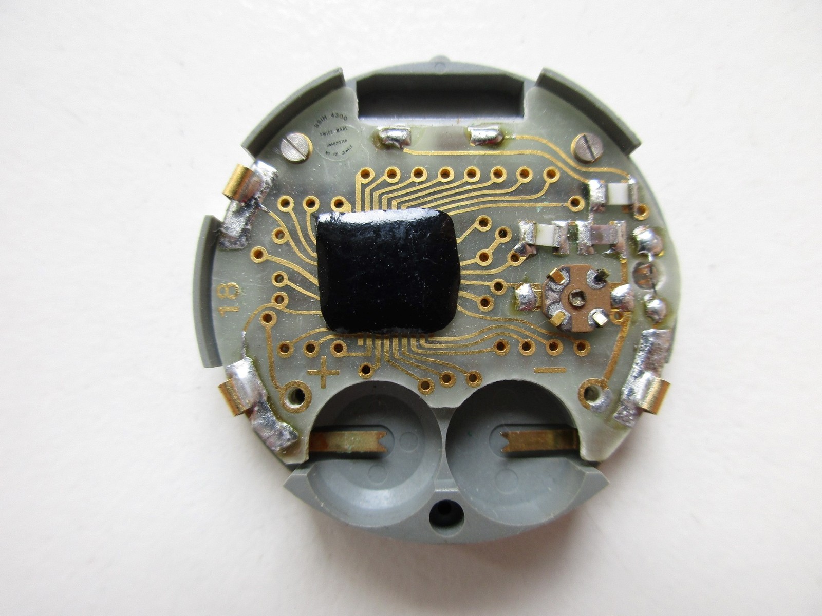 Tissot LCD watch movement 12″ caliber 4012 Swiss N.O.S. ~ no light