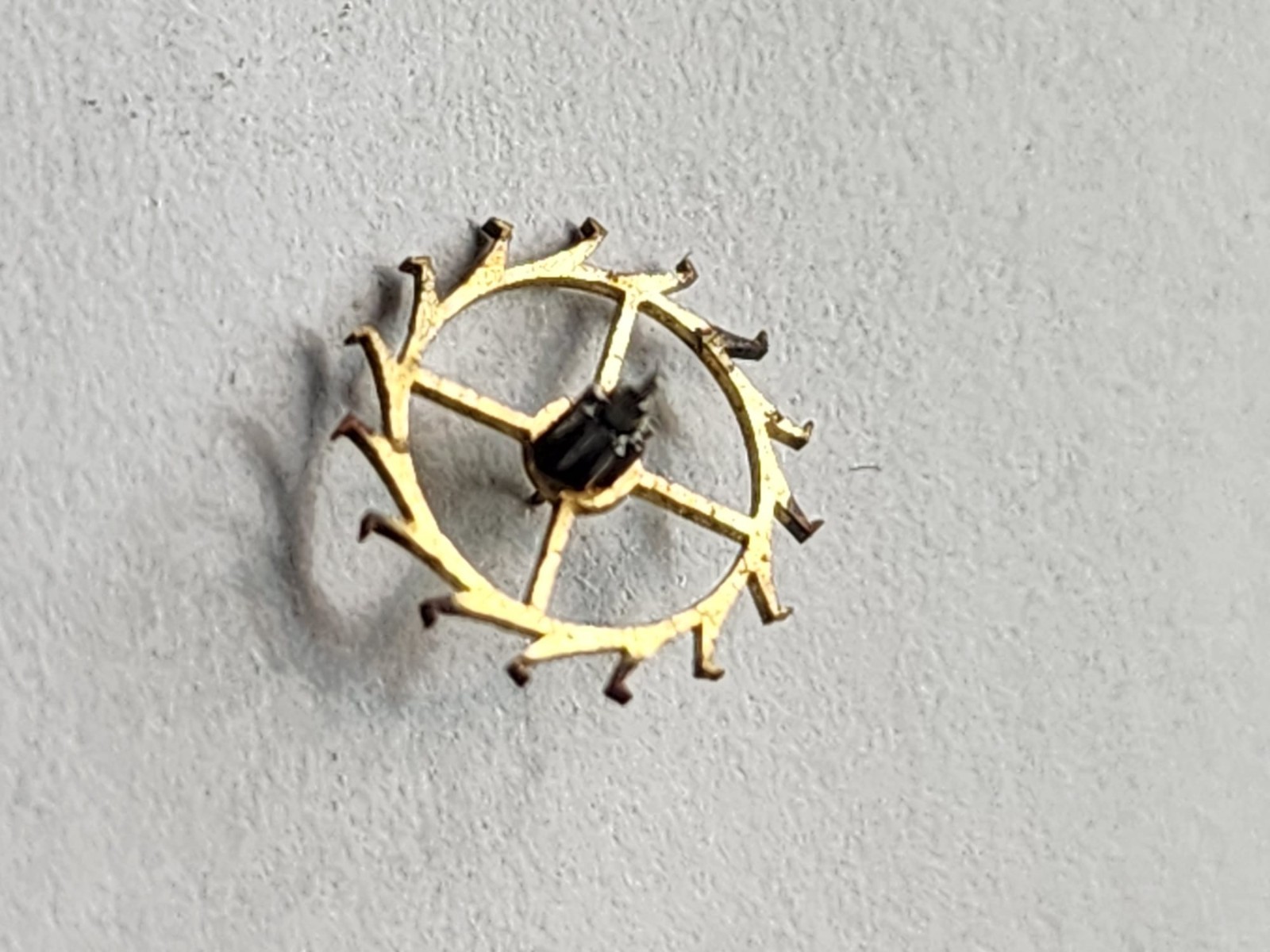 Vintage New York Standard Watch Co. 11.5A Pocket Watch Movement – Partial – USA