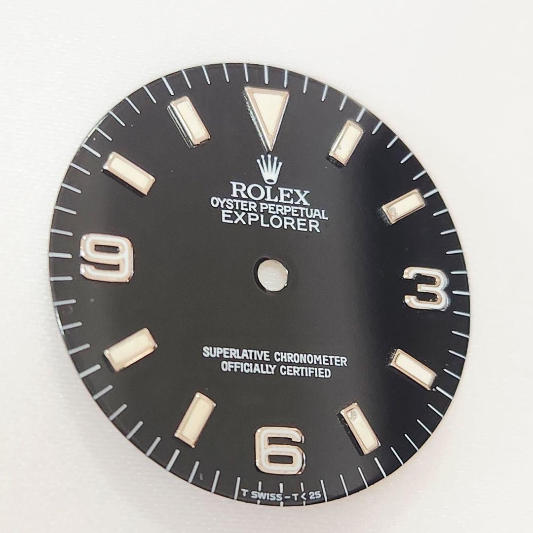 Rolex Explorer I 14270 Early Tritium Dial Patina Genuine Vintage Watch Part