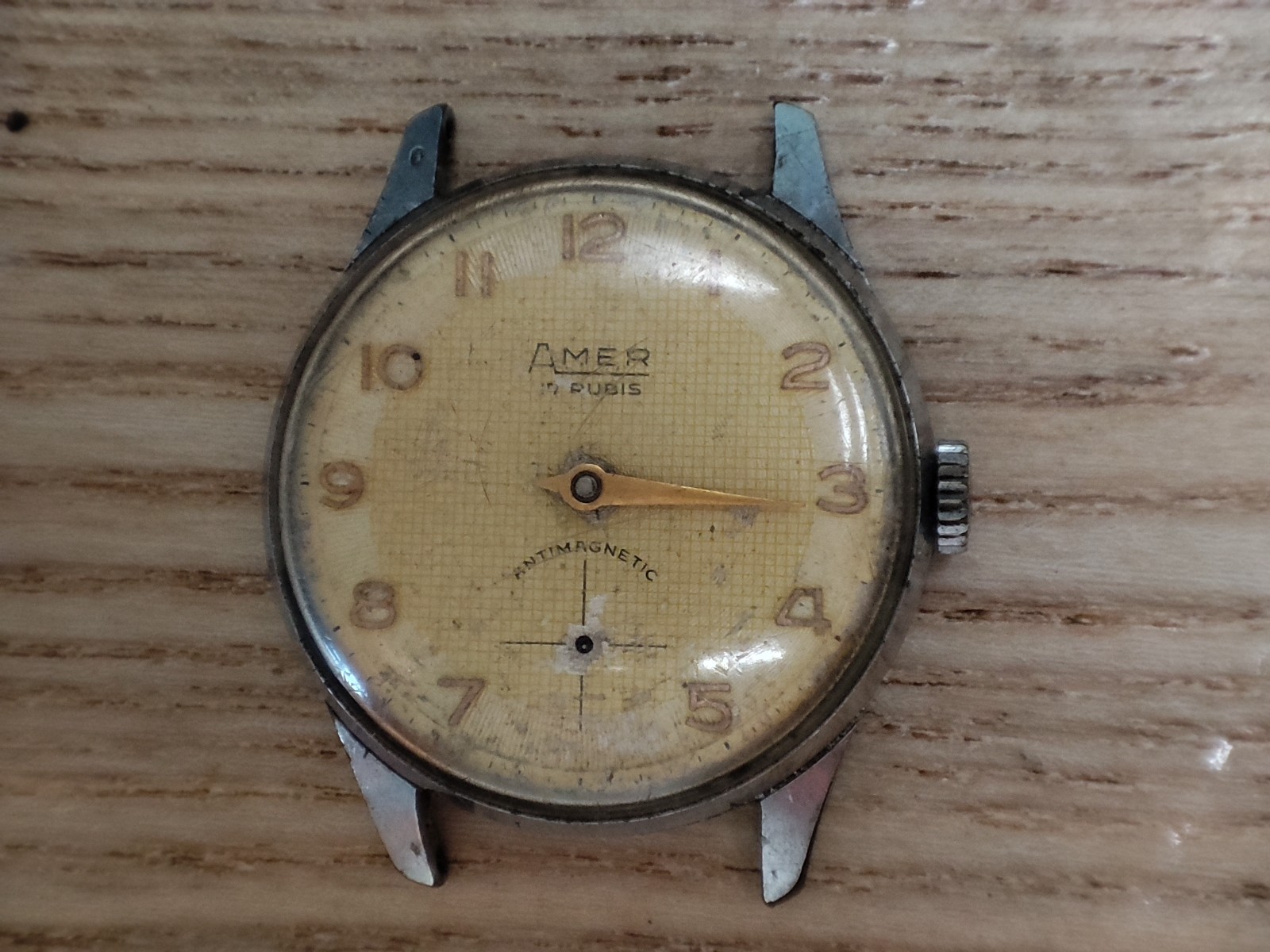 Unitas UT 6325 Watch movement amer – 32.5 mm – for parts and spares