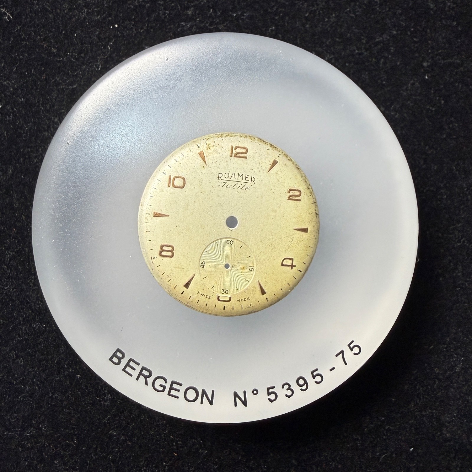 Roamer Jubilee 33.4mm Big Size Watch Dial