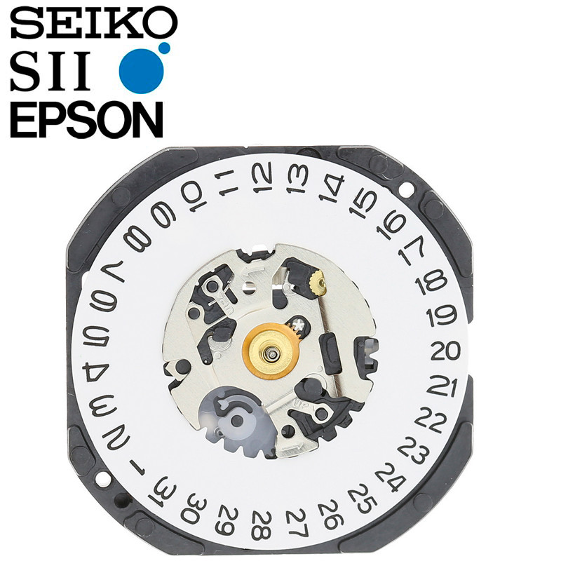 New Japan Seiko SII / TMI / Epson VX3K Watch Movement, 10 1/2, 2 Hands D3 or D6