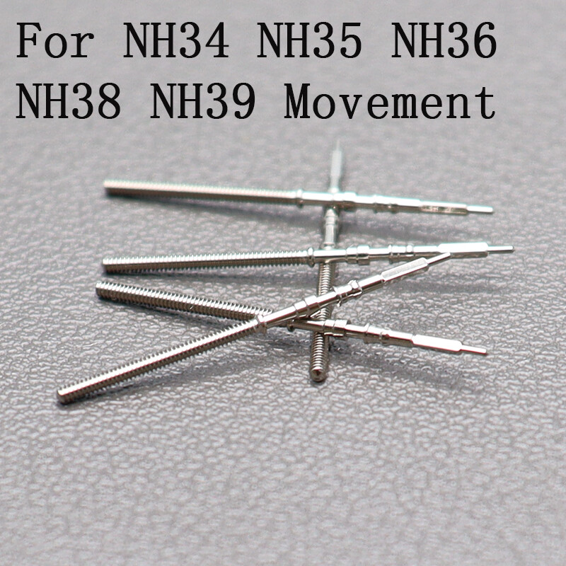 Steel Crown Kit For nh34 NH35 NH36 nh38 Movement Winding Stem For Watch assembly