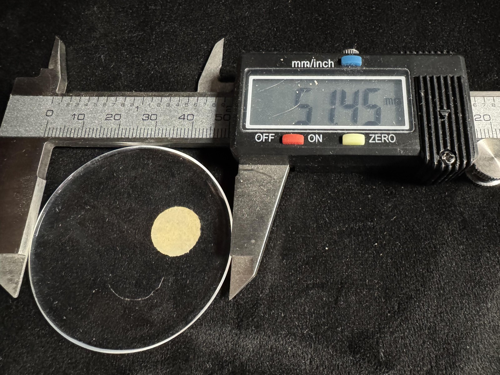 Round Glass Clock Watch Crystal Lens Replacement Clear 22 14/16 25 6/8, 5