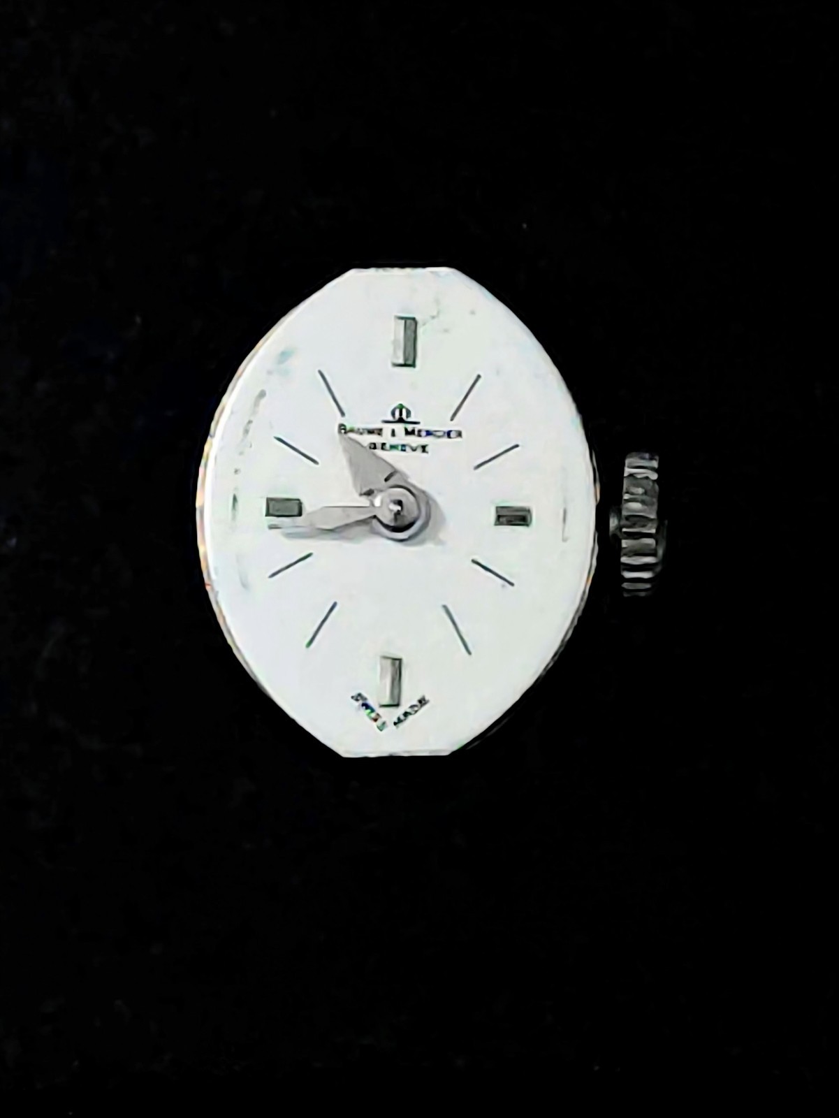 Baume & Mercier Geneve Swiss Vintage Manual Movement 2M 550 Movement Only Works