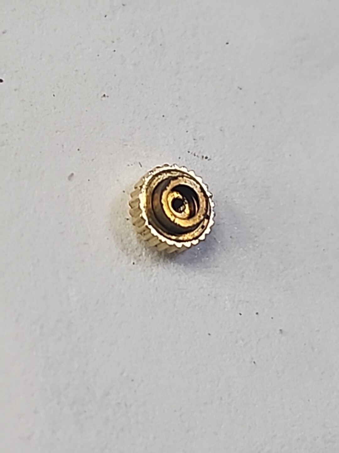 4mm Tap 12 Crown Gold Tone Seiko Citizen Dustproof