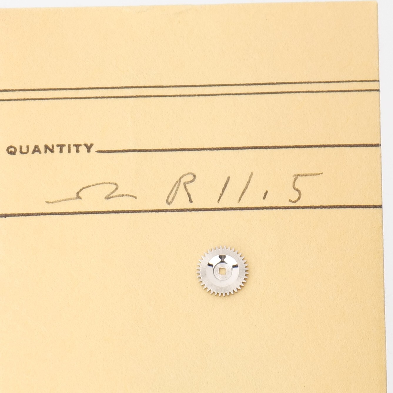 NOS Omega 210-1100, R11.5 Ratchet Wheel Watch Part (1) New Old Stock (C14D21)