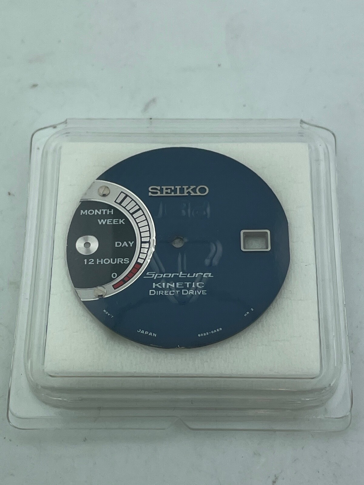 SEIKO GENUINE- SRG017 -SPORTURA KINETIC DIRECT DRIVE- BLUE DIAL PT# 5D220AE8X913