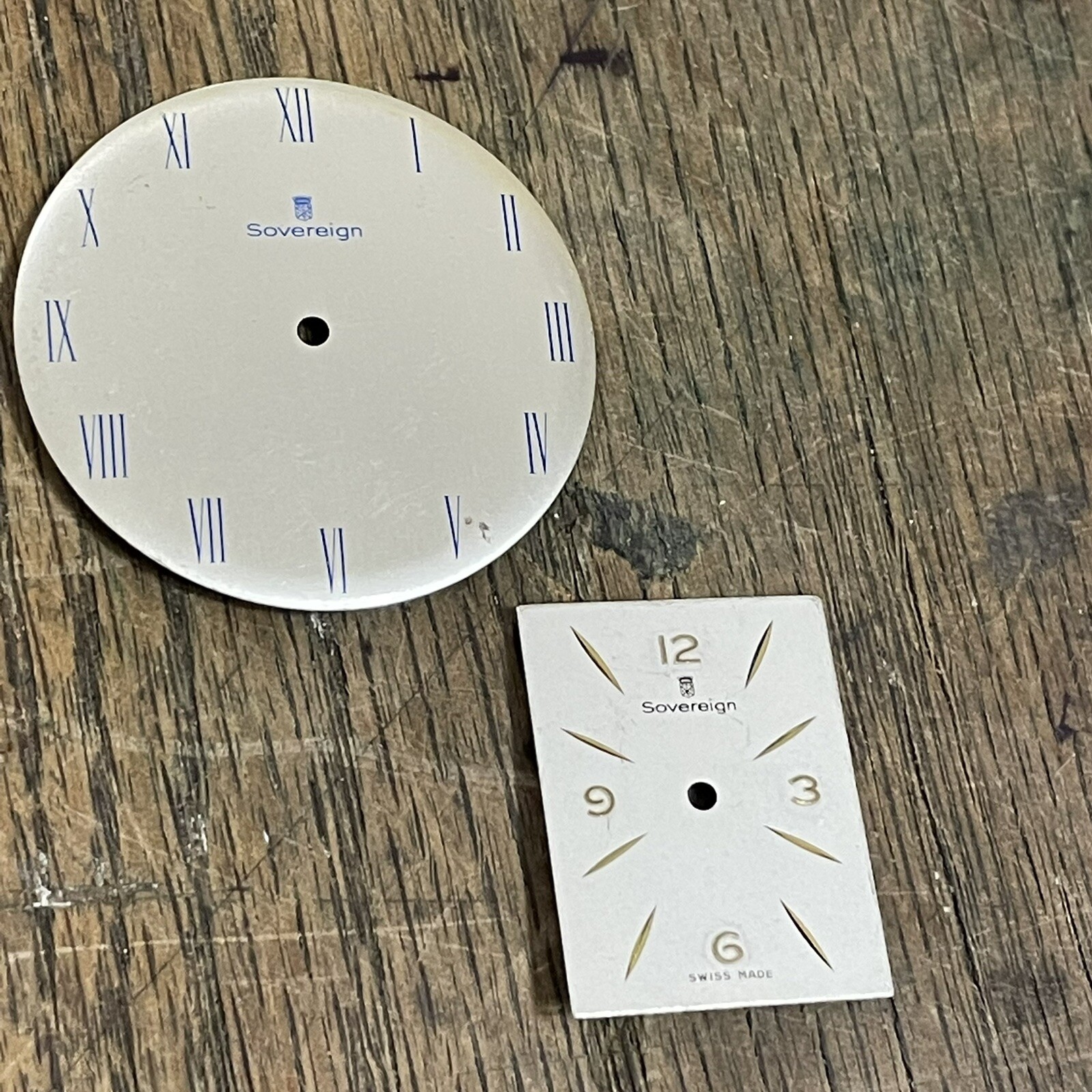 Sovereign Watch Dials 36mm & 19.5 x 25.5mm