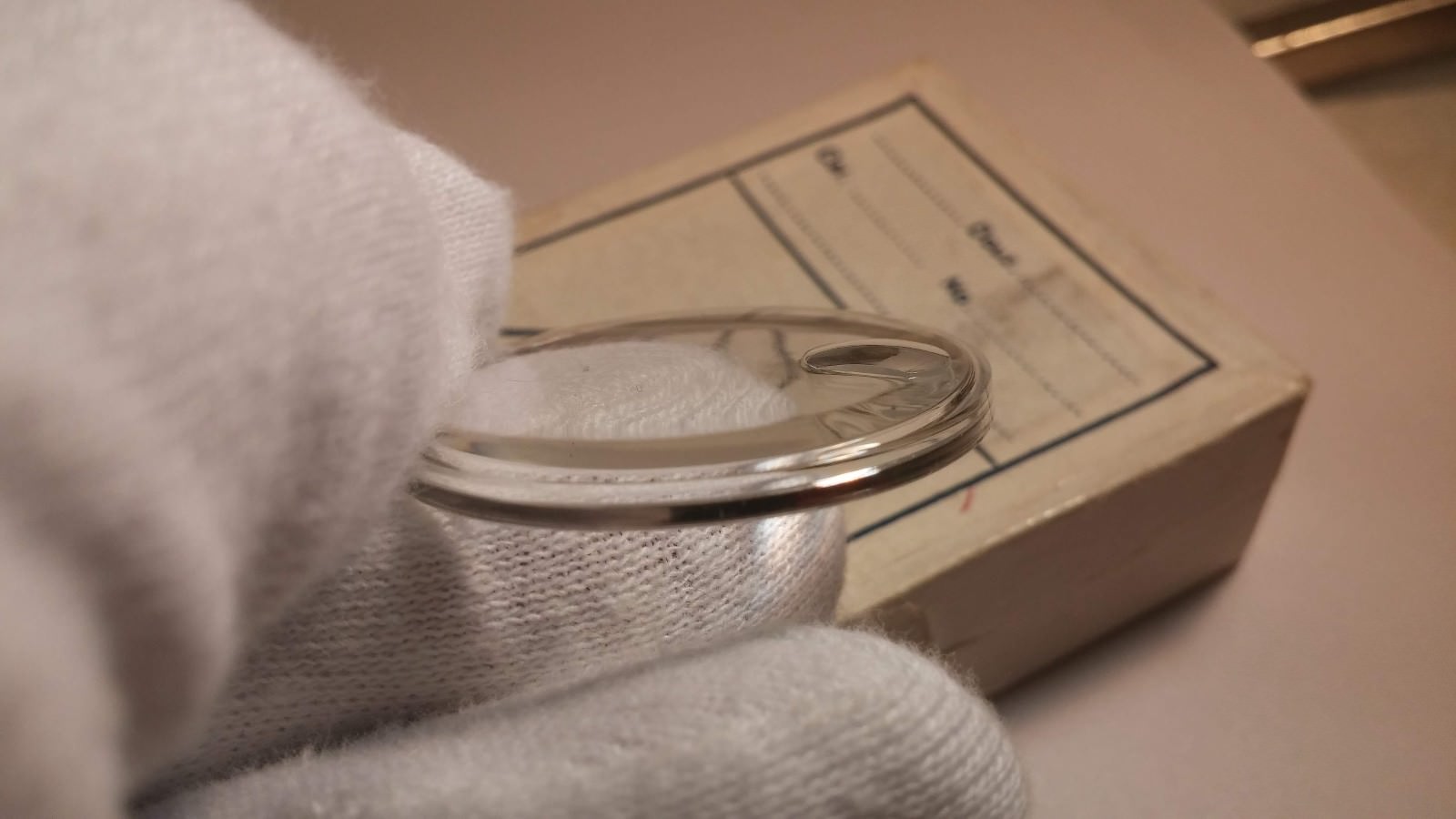 Unbranded Omega Crystal with date window, Steel/WHITE ring 03 30.80×3.9mm