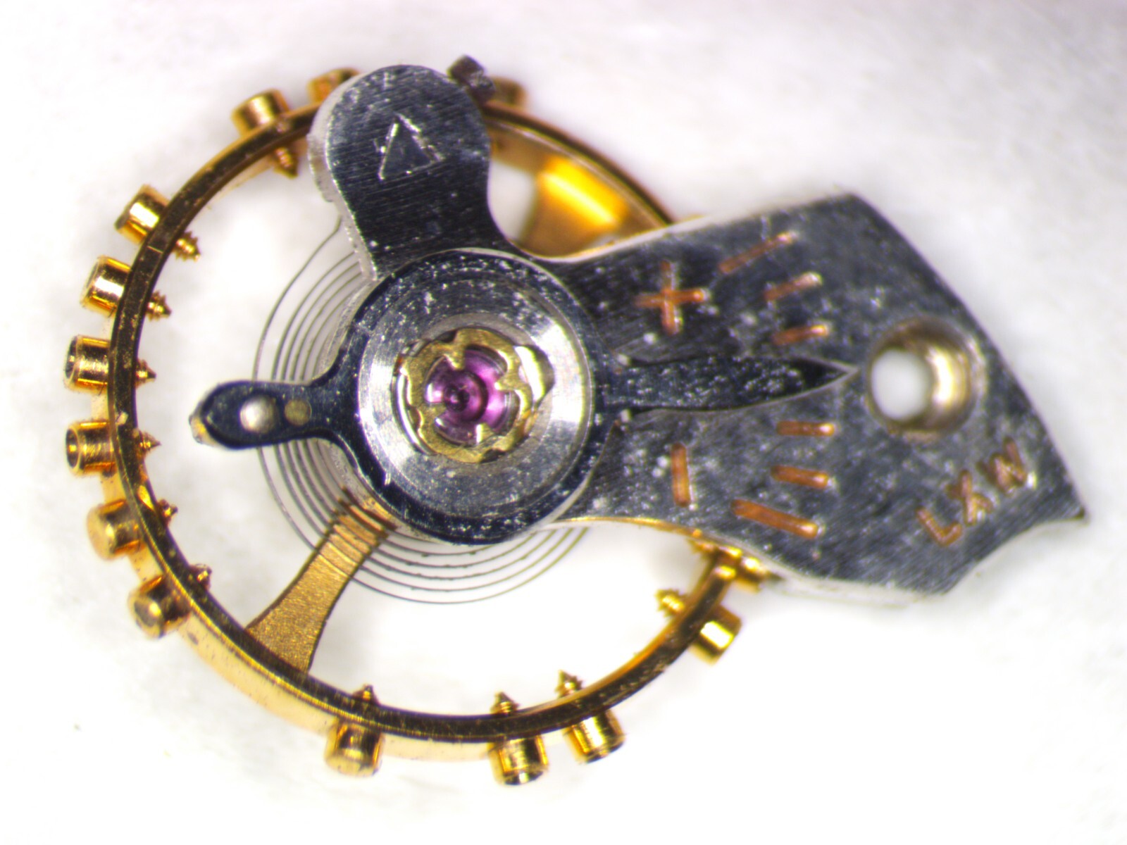 Longines 14.16S 0721 Balance Complete w/screw Parts, Repair