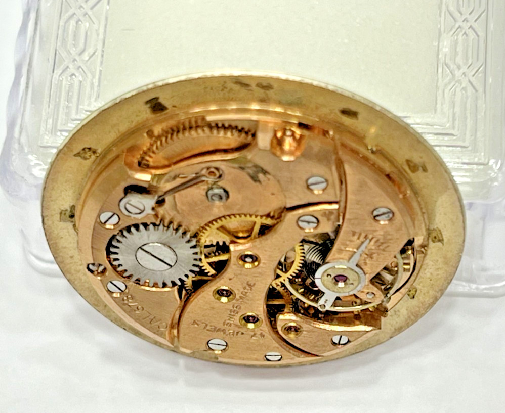 Manual Cal.678 Movement & Dial Perseo Swiss Made Selling For Parts