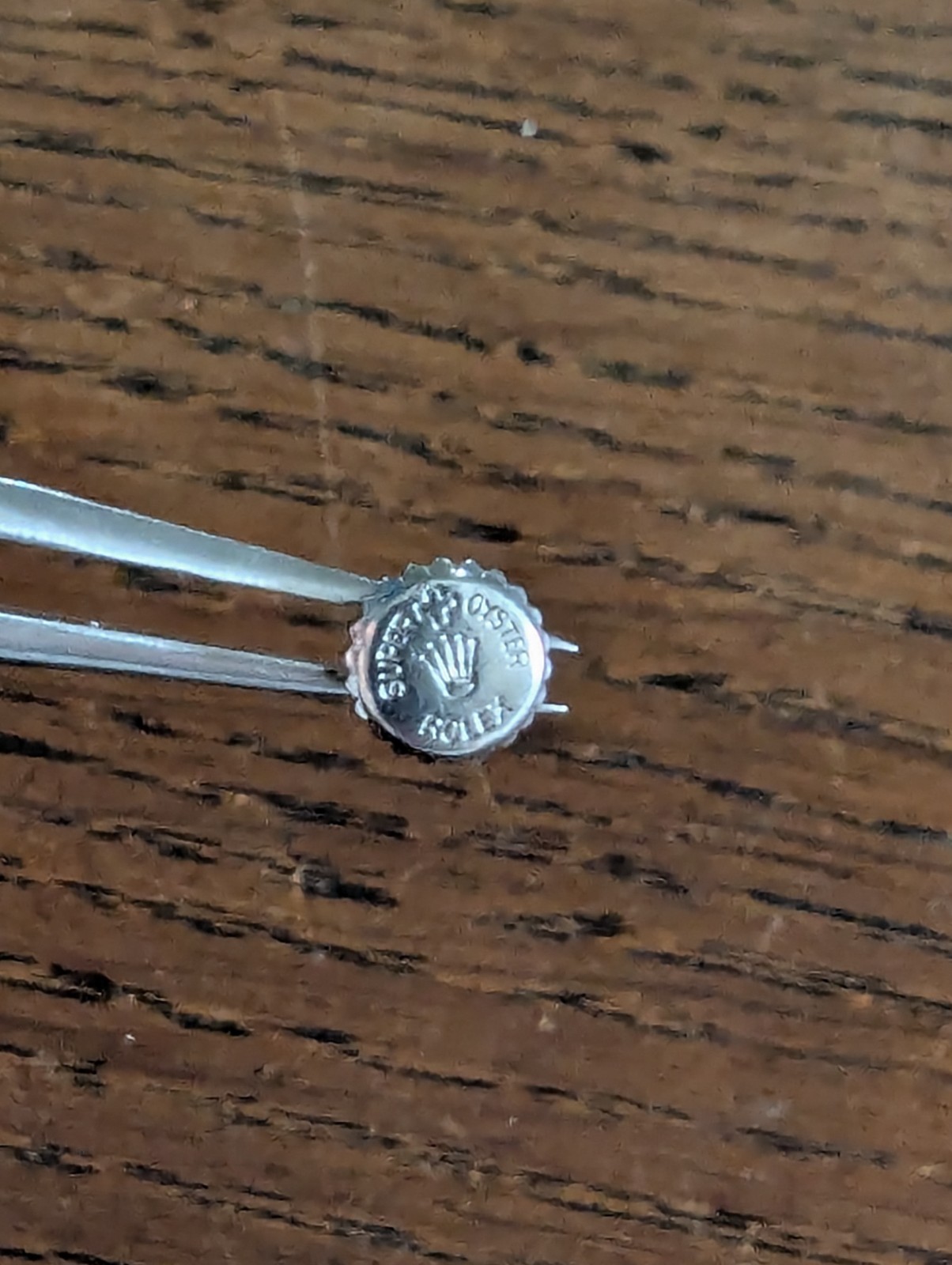 Rolex Super + Oyster Watch Crown, 6mm X 2.5mm, Tap 10, Loose Tube #S806