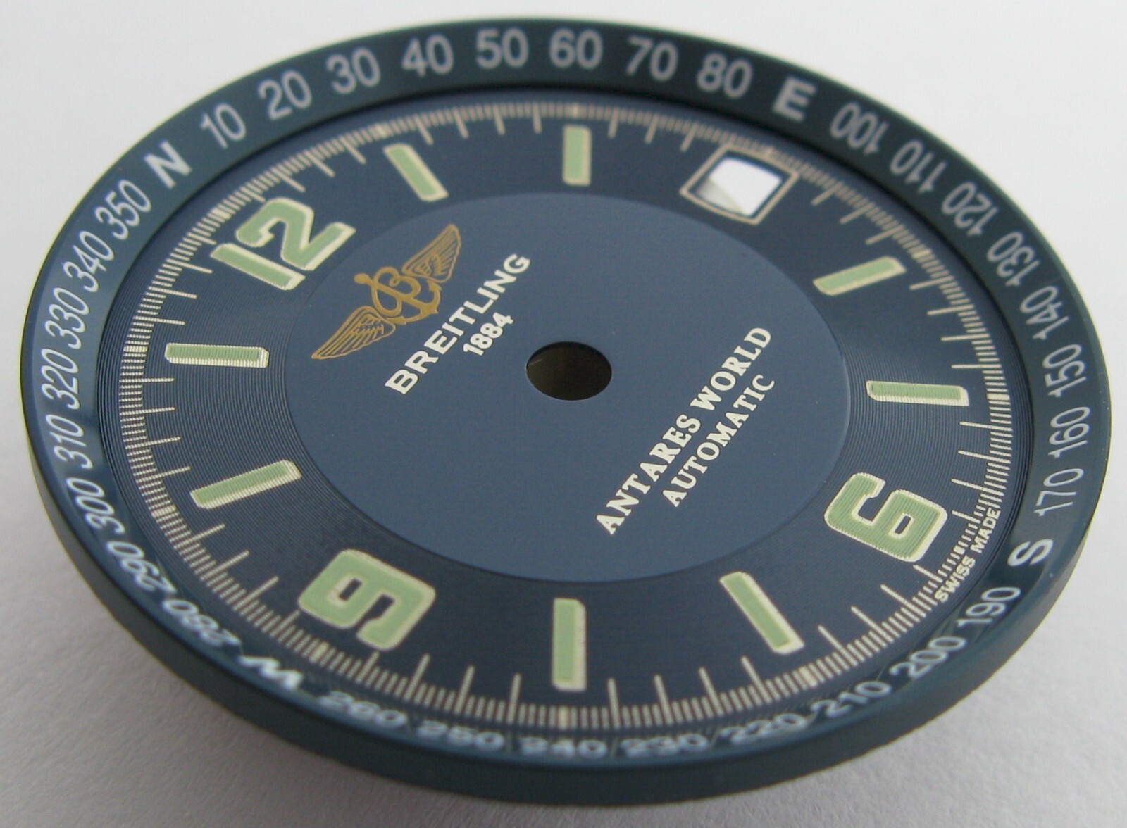 Dial Breitling 1884 antares world automatic blue shades + chapter ring Ø 29 mm