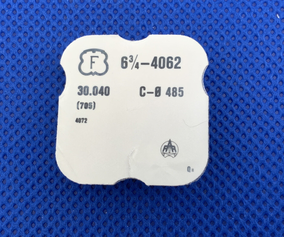 AS 4062 Part #705/988 Escape Wheel Sealed. NOS 1-4 R