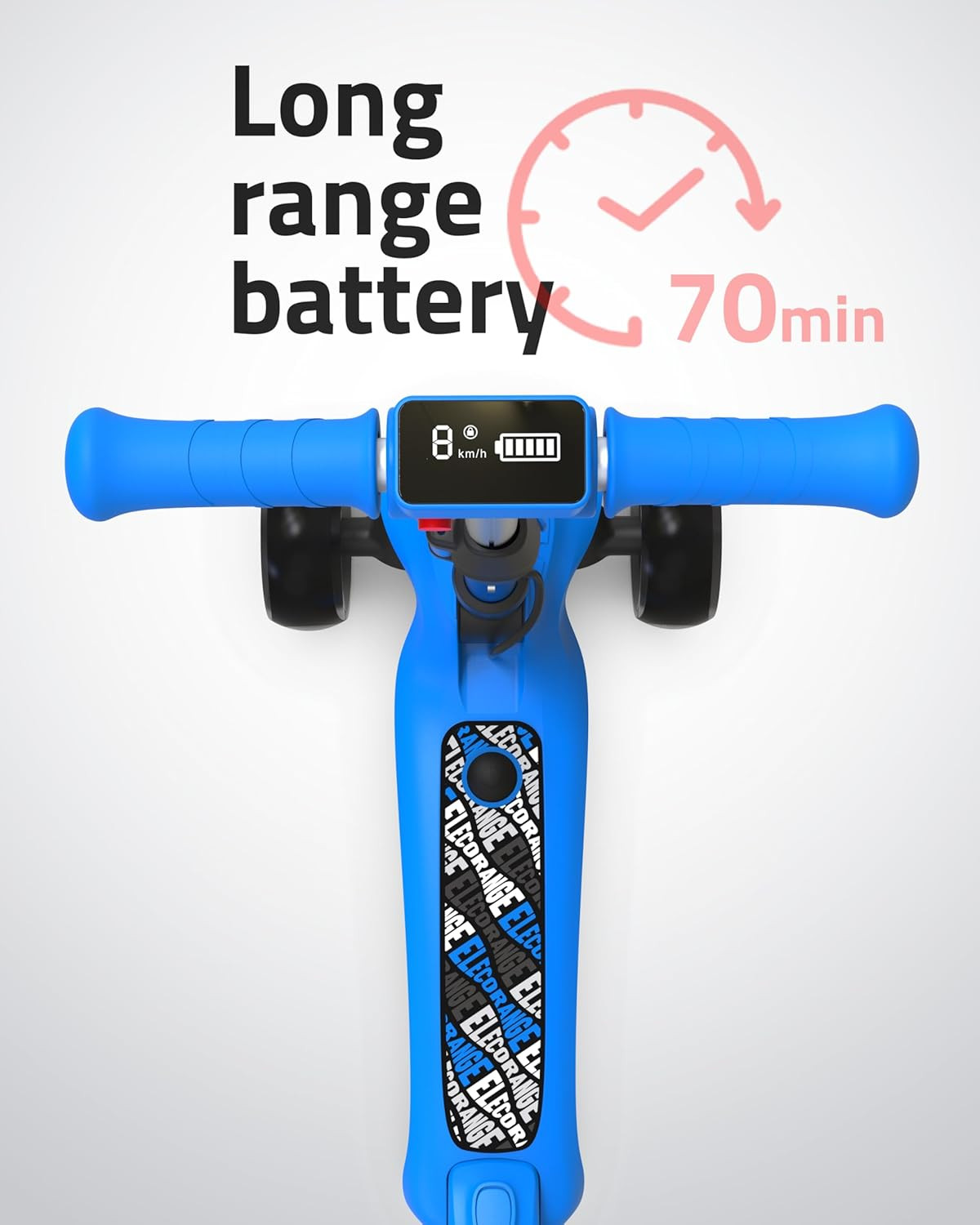 T200/T500 Balance Electric Scooter for Kids Age 4-9, 2 Types Front Wheels, Elect