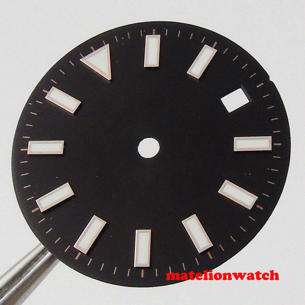 29mm Sterile Luminous Watch Dial Fit for Mingzhu2813 Miyota8215 821A DG2813 Date