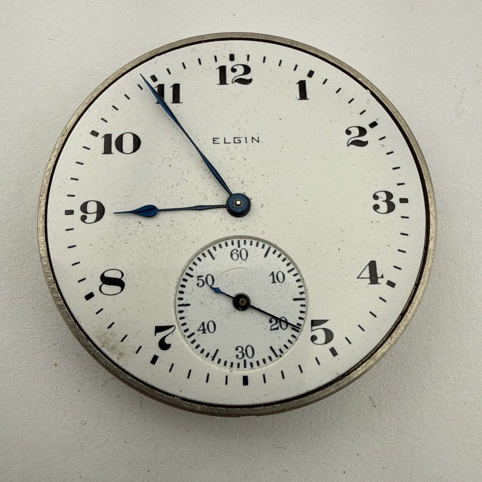 Elgin Pocket Watch Movement Grade 315 Model 3, 15 Jewel, 12s – Good Balance