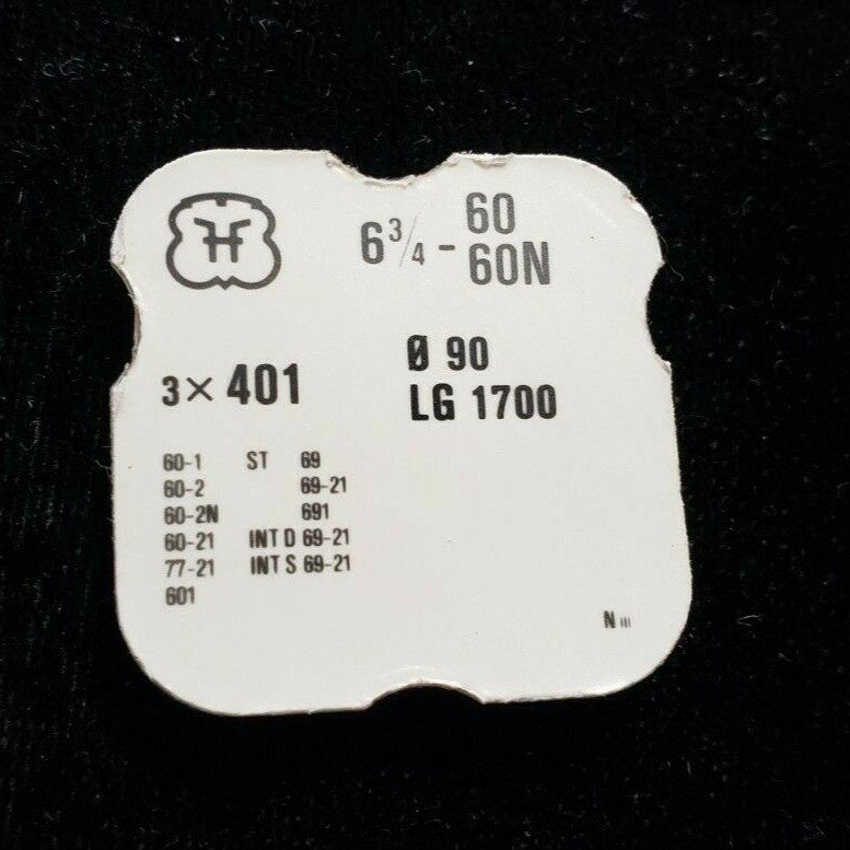 Font 60, font 69 font 69-21 watch Stem, unopened, standard 60