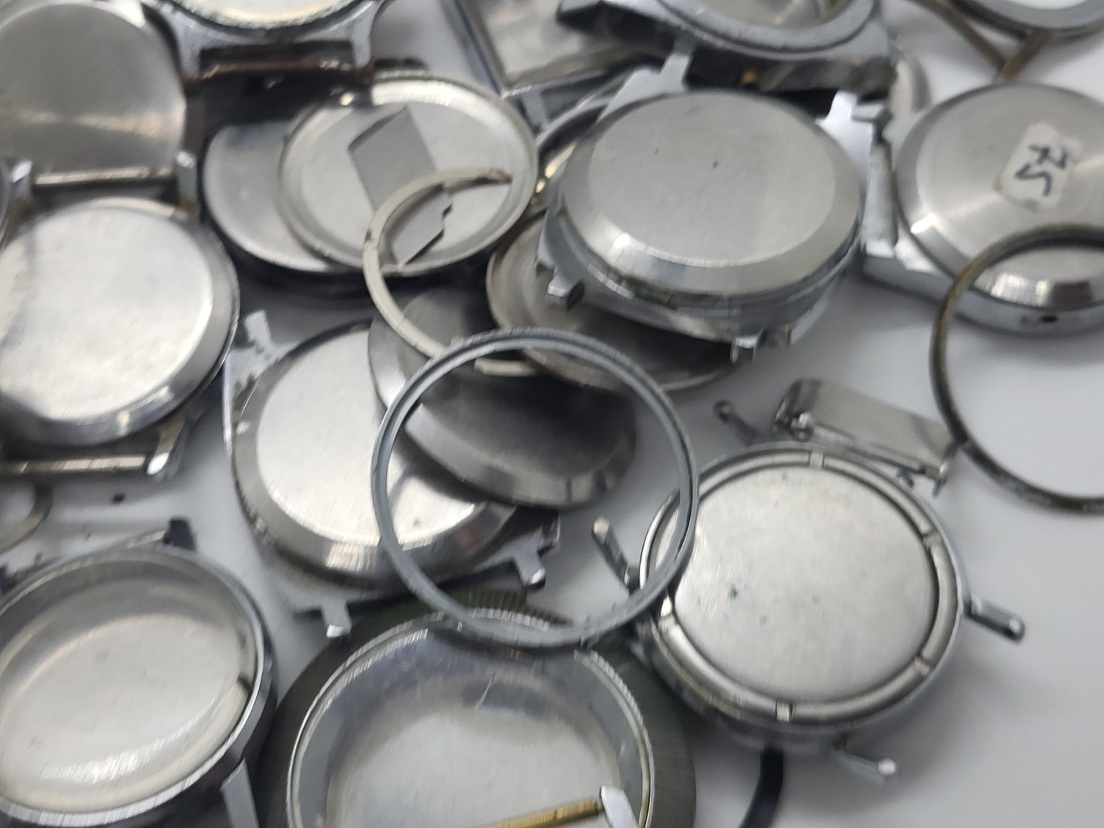 Vintage cases for Soviet Raketa Pobeda Zim watches, various, for spare parts and
