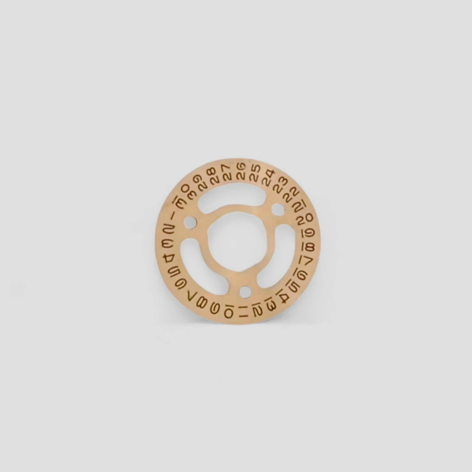 Genuine Rolex Datejust Date Wheel / Date Disc – Gold –16mm– Original Watch Part