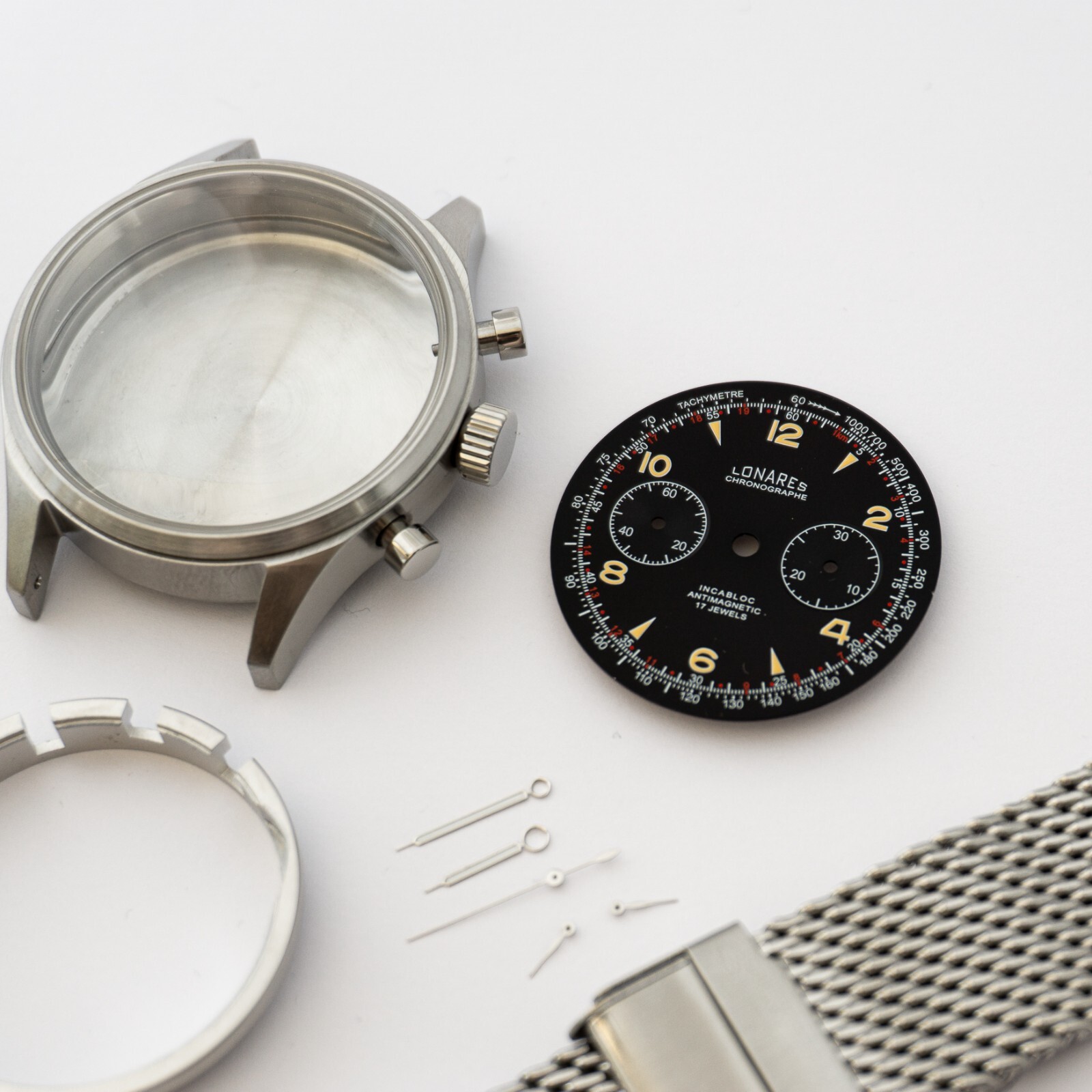 LANDERON 48 – 51 – 248 – 149 – Chrono Kit Watch Case Watch Case Kit