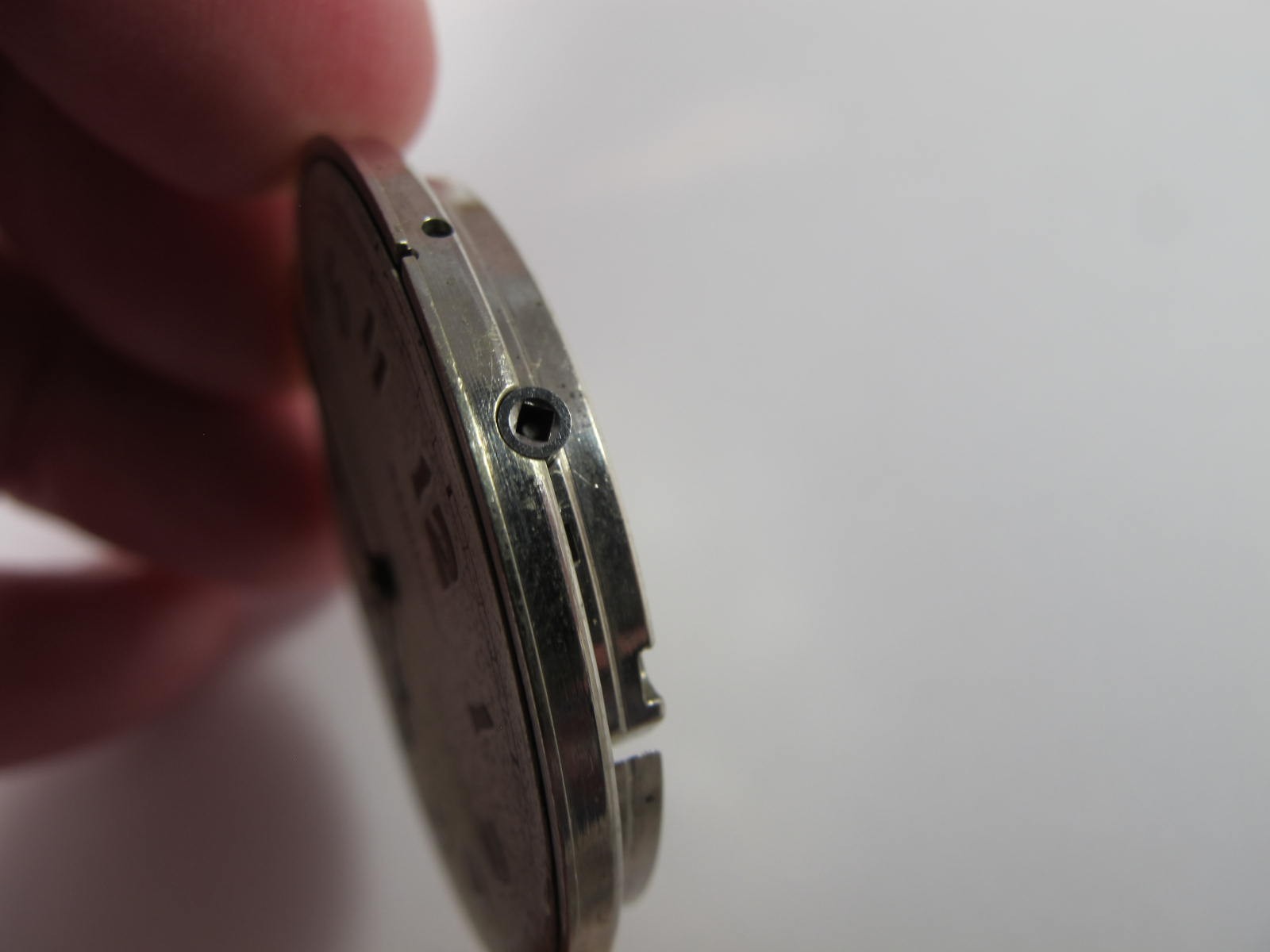 HAMILTON 910 VINTAGE POCKET WATCH MOVEMENT 17J NICKEL PLATED