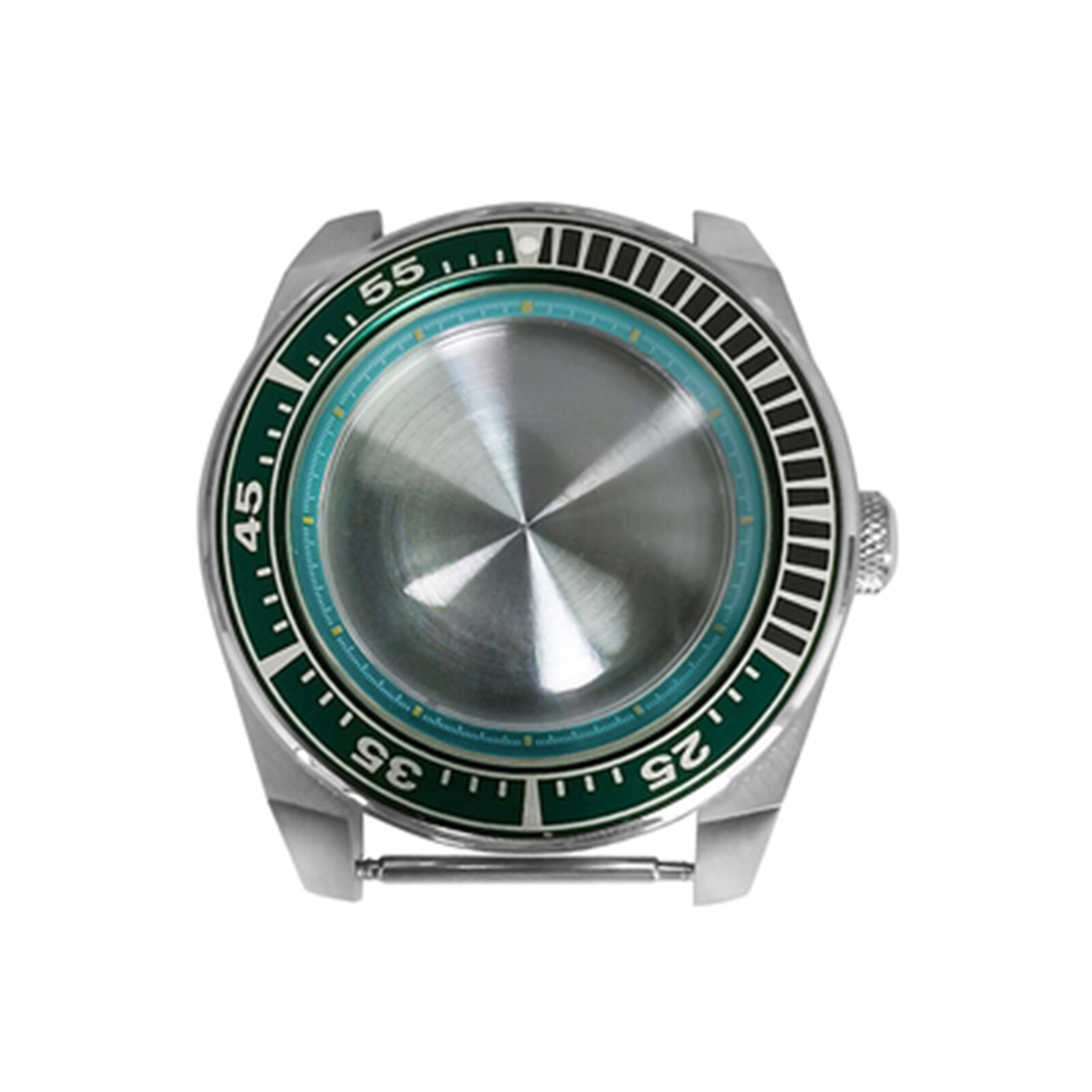 43mm Stainless Steel Watch Case Sapphire Glass Case 10ATM for NH35 NH36 Movement
