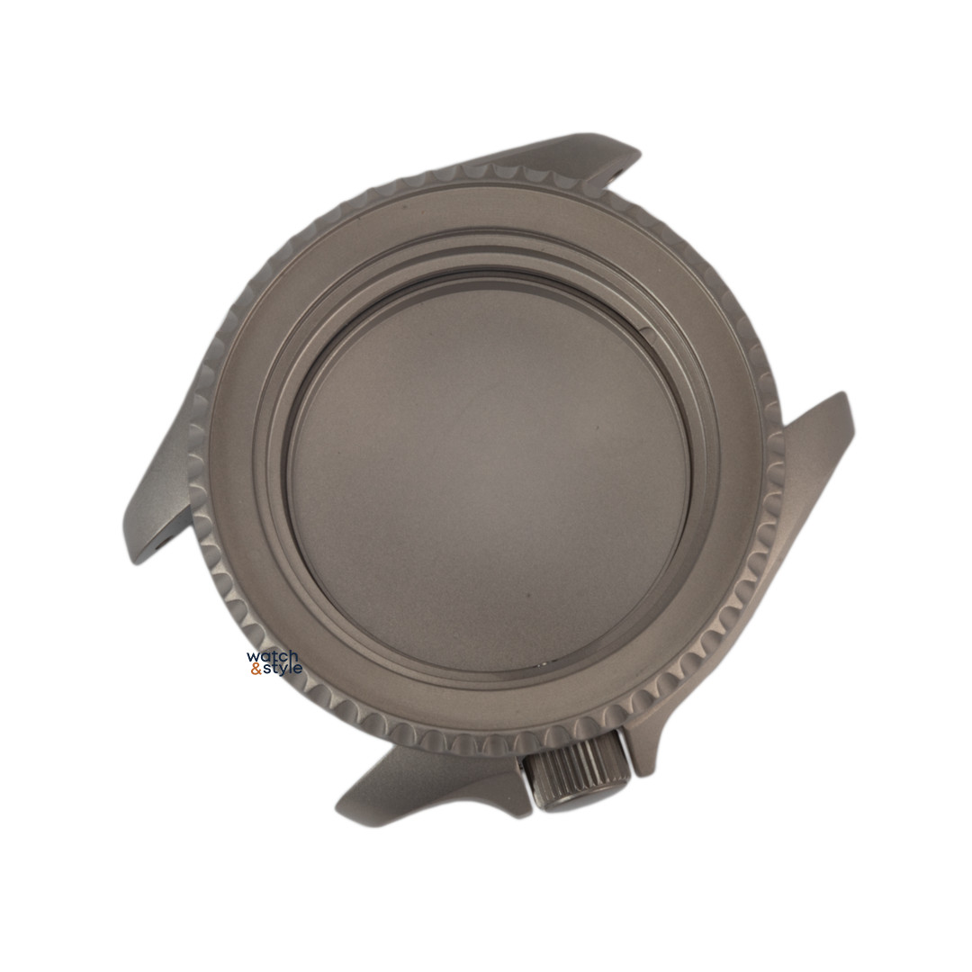 RC0321 SKX007 Replacement Case – Sandblasted Titanium – Sub Style