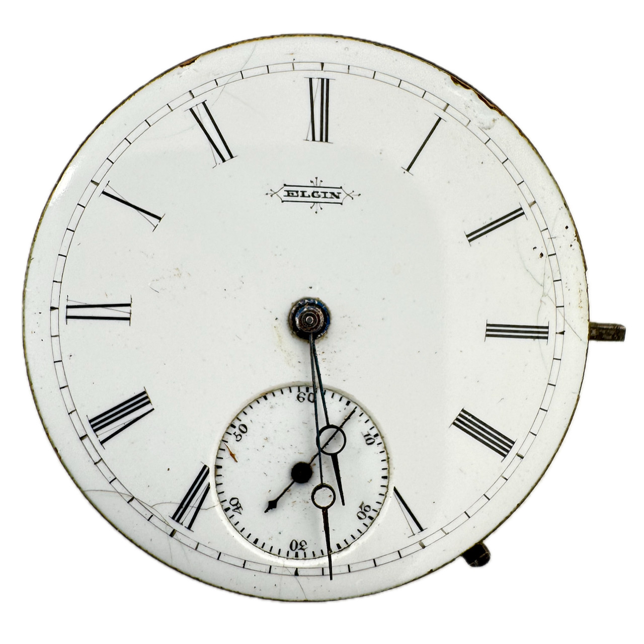 Antique 8s 1885 Elgin 15 Jewels Mechanical Hunter Pocket Watch Movement 66 USA