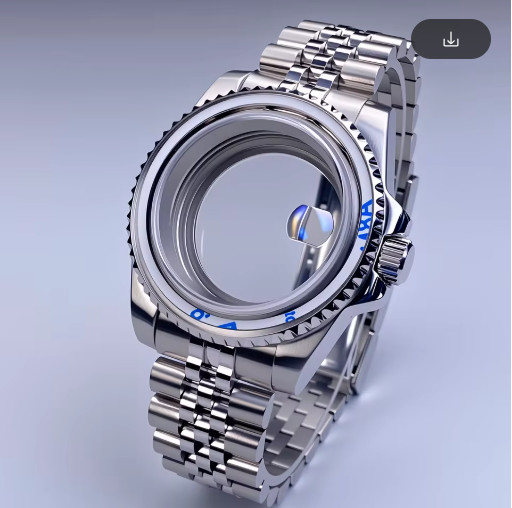 40mm NH35 Watch Case Sapphire Crystal 120 Click Bezel Fits NH34 NH35 NH36