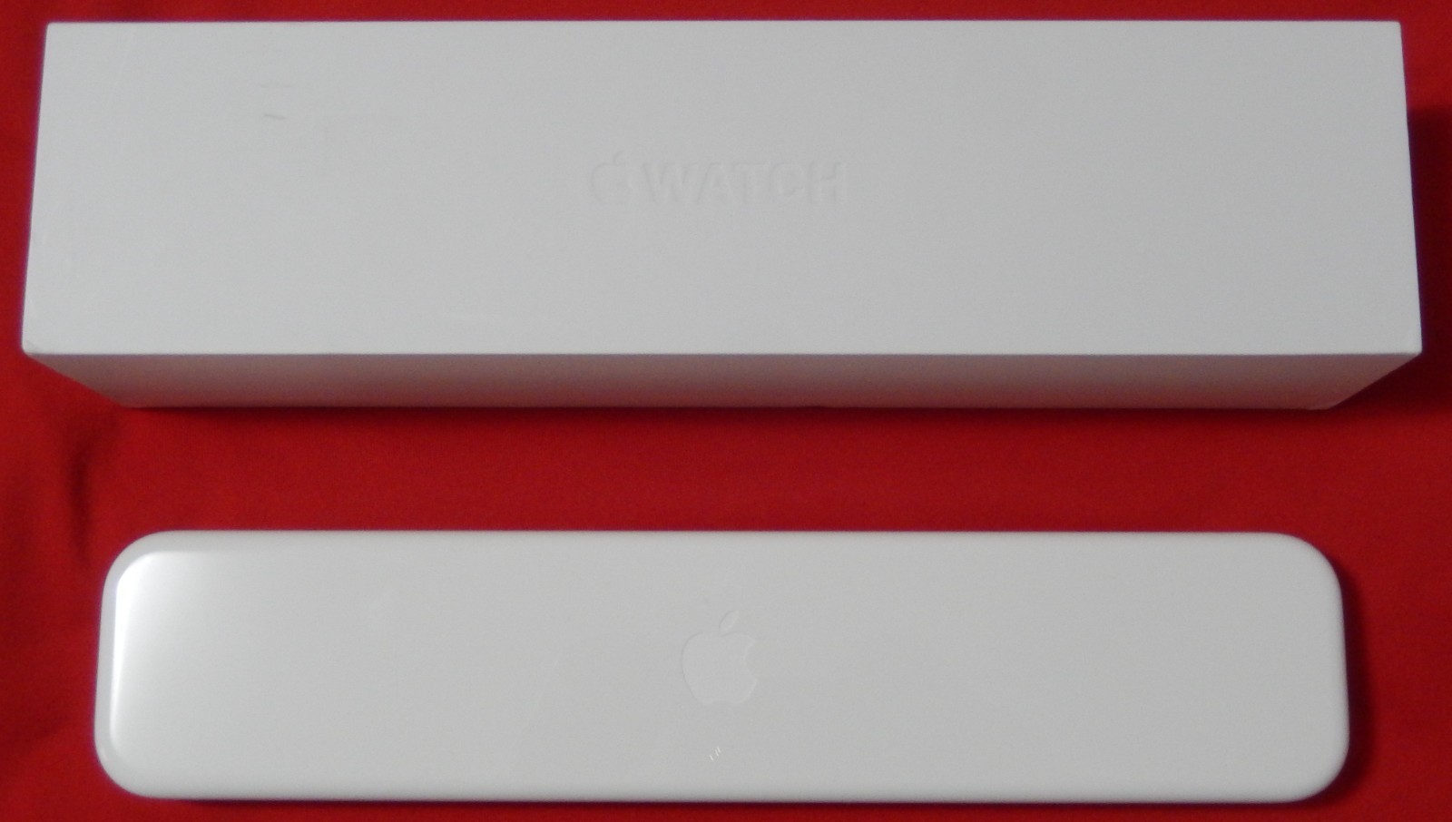 Original Apple Empty Box for Apple Watch A1553 Sil Al Blue Sport MLCG2LL/A