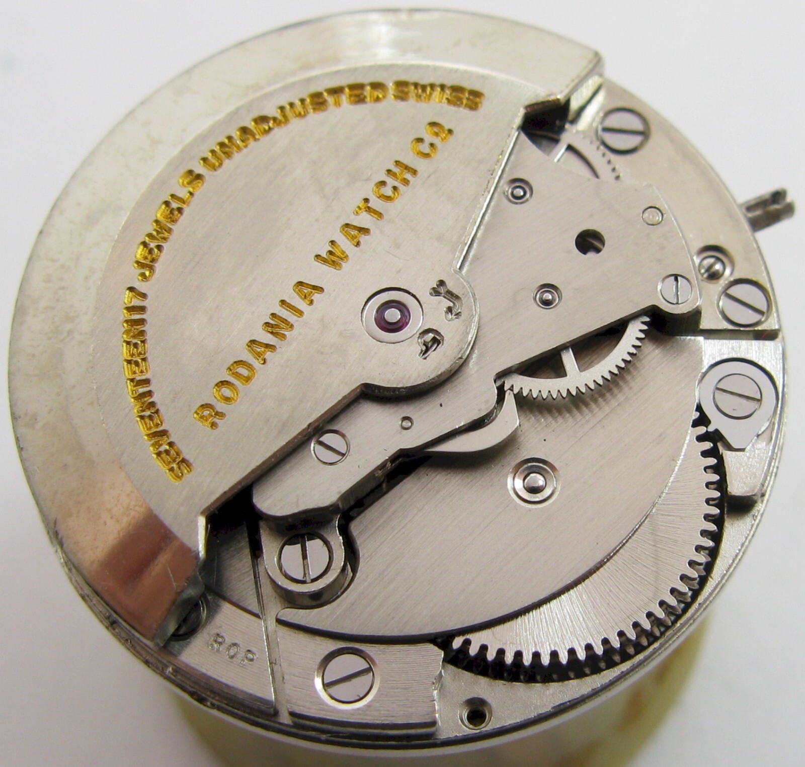Felsa F 4007 Bidynator Rodania Date 3H. Watch Movement 17 jewels for parts …